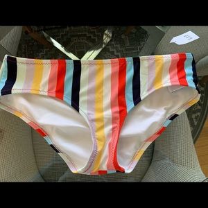 Gap hipster bikini bottoms in rainbow size M NWT